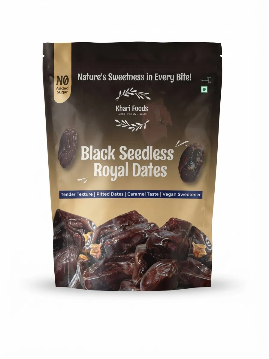 Black seedless royal dates