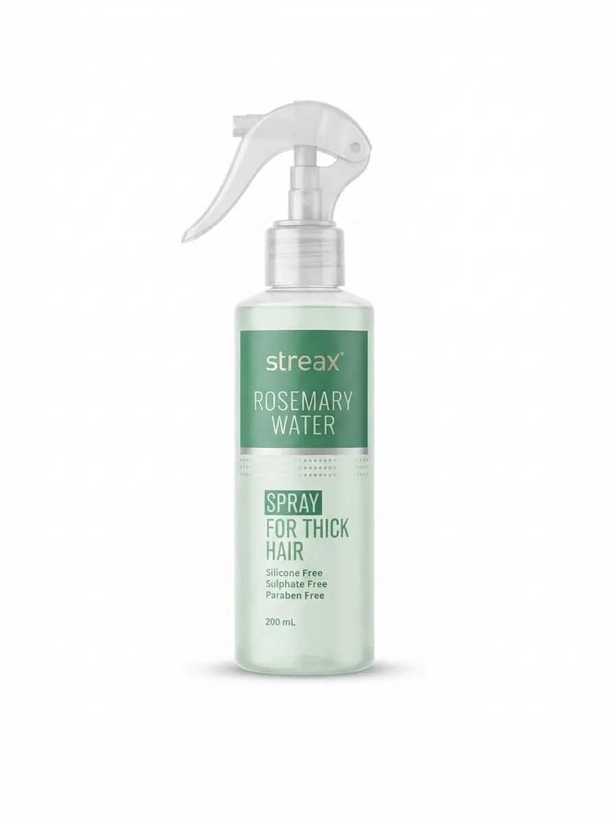 Stream rosemary water spray for thick hair