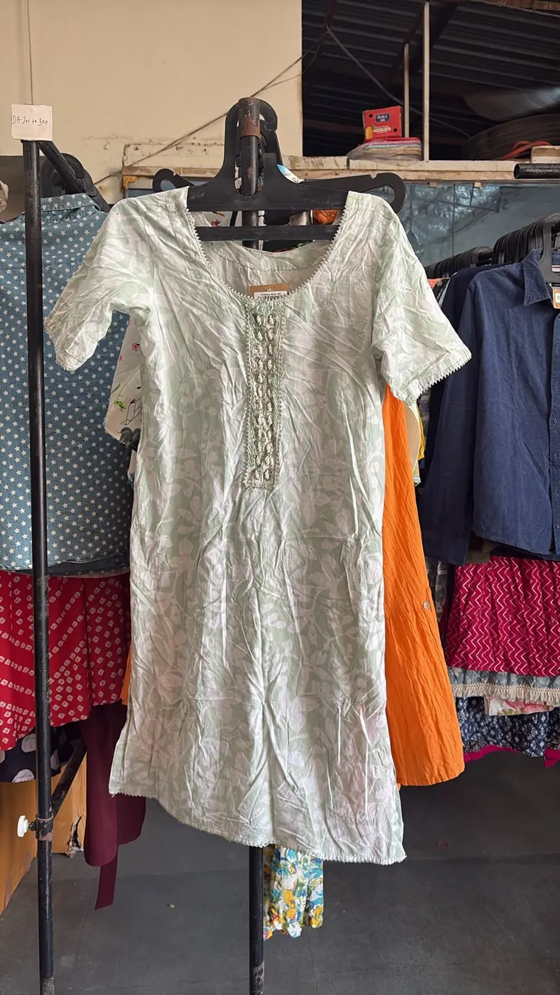 Green Kurti