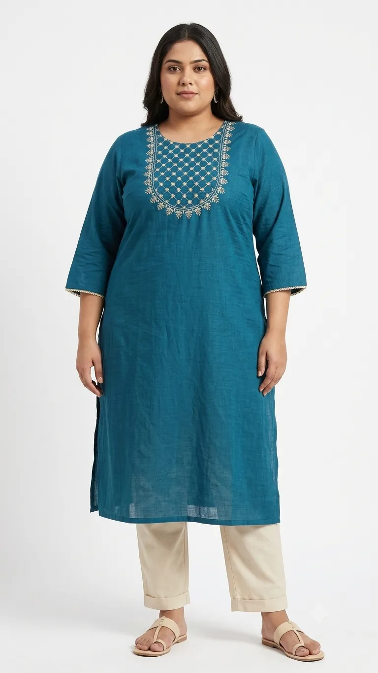 Blue Kurti 2