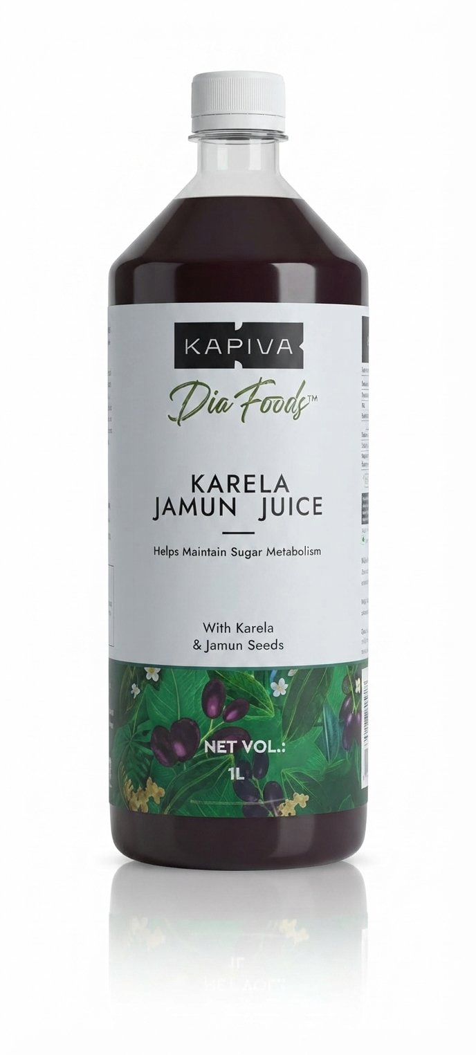 Kapiva dia foods karela jamun juice