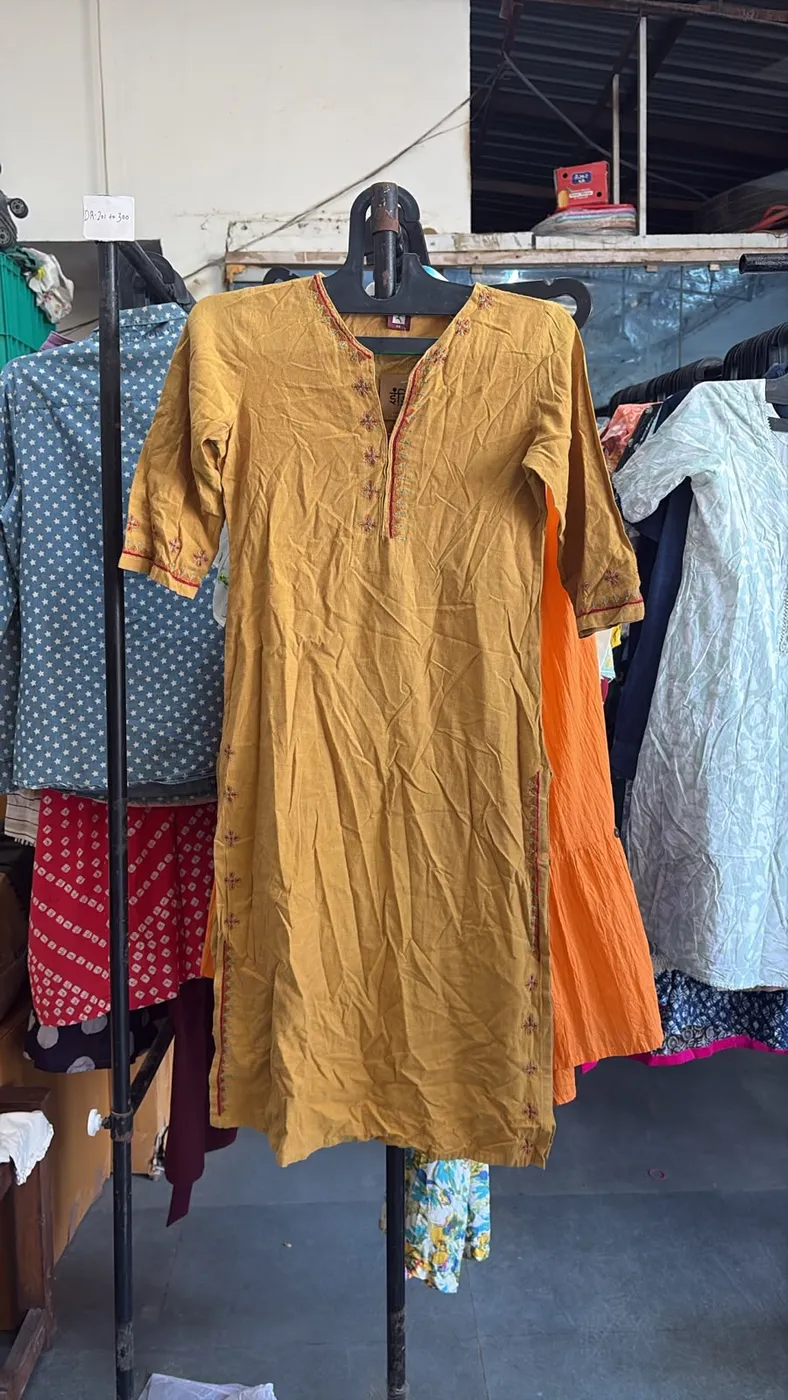 Yellow Kurti- XS