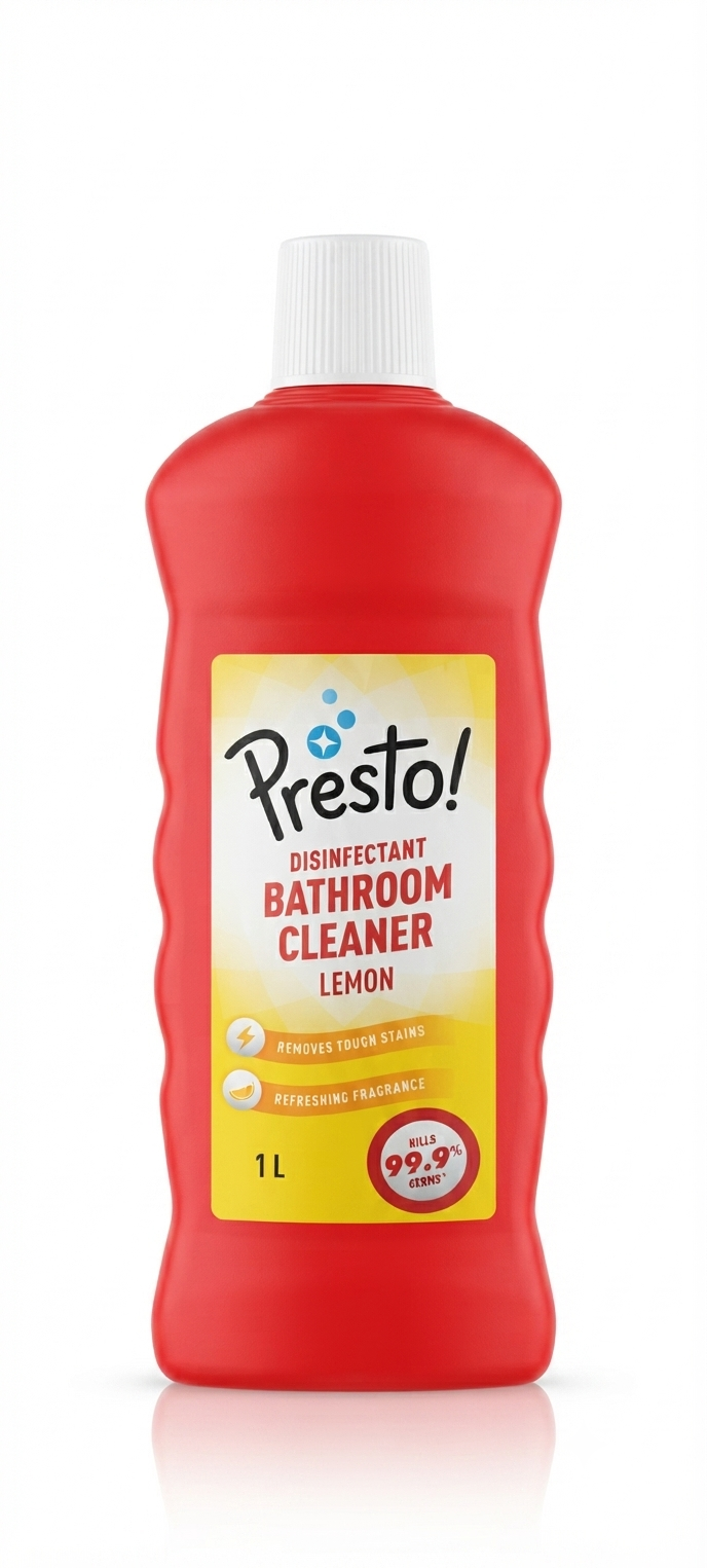 Presto bathroom cleaning lemon