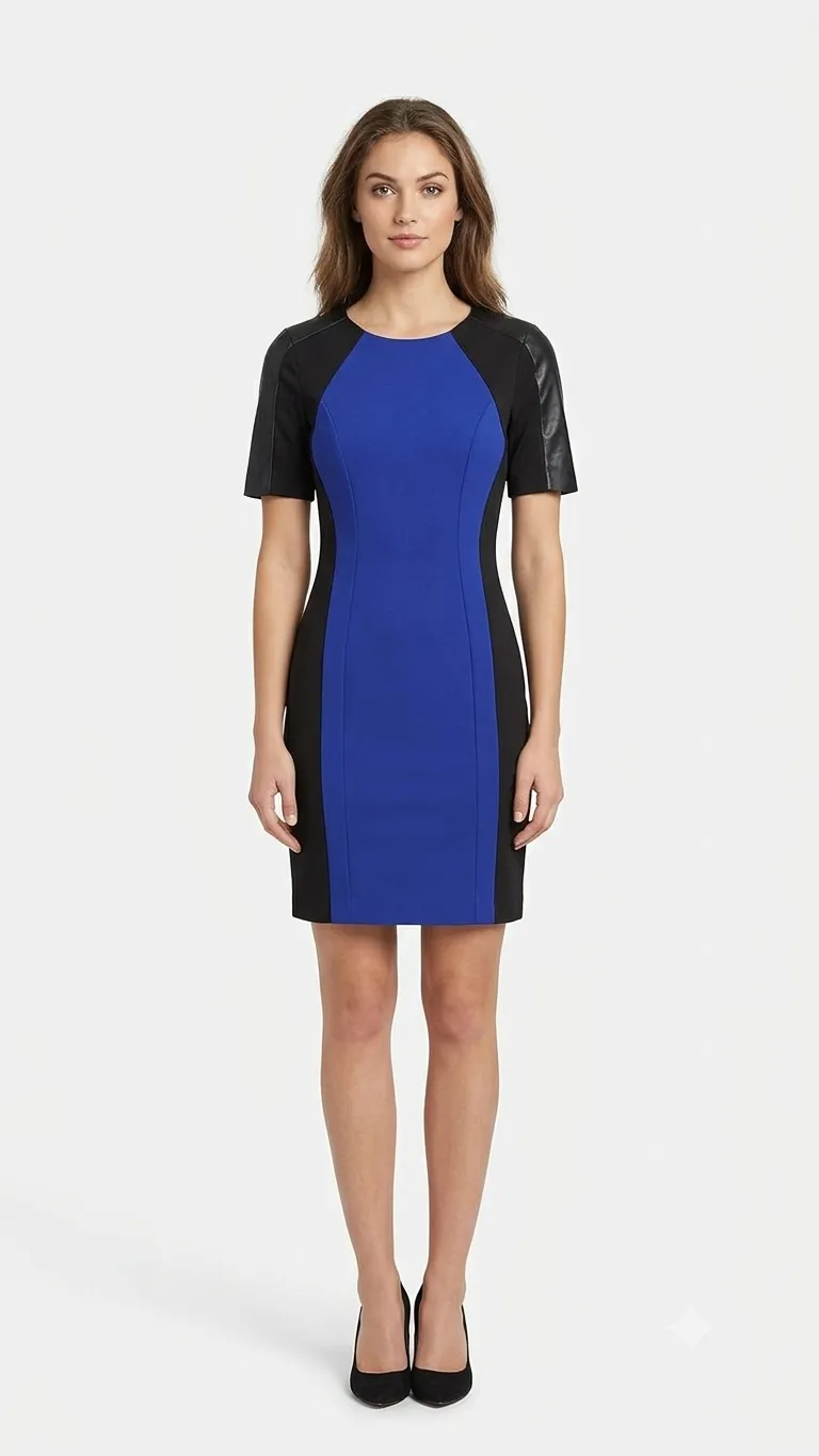 Blu-black dress 2
