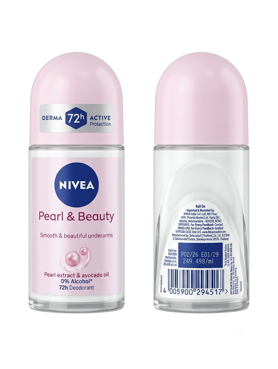 NIVEA pearl and beauty underarms roll on