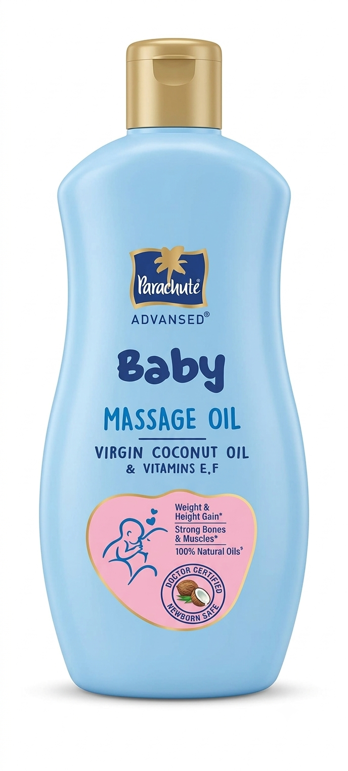 Baby massage oil
