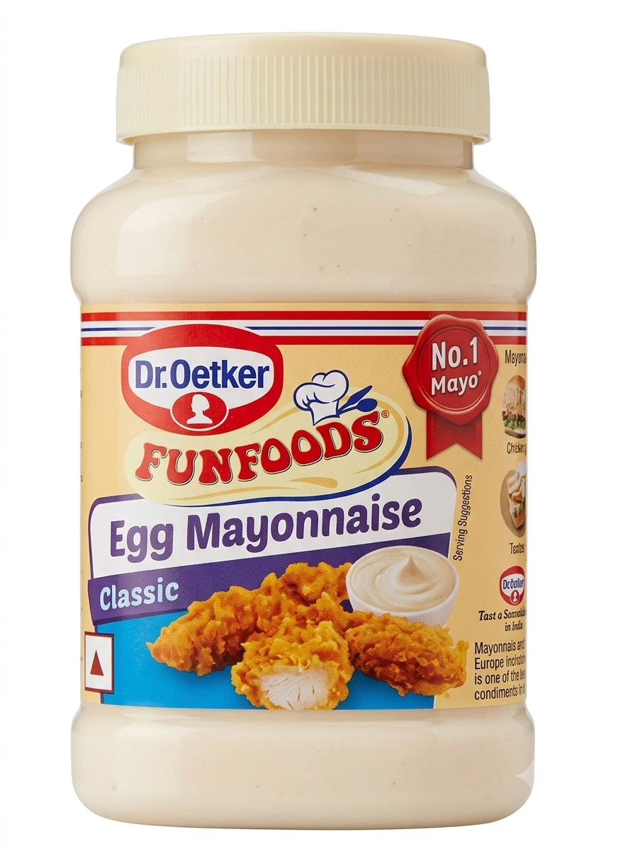 Funfoods egg mayonnaise