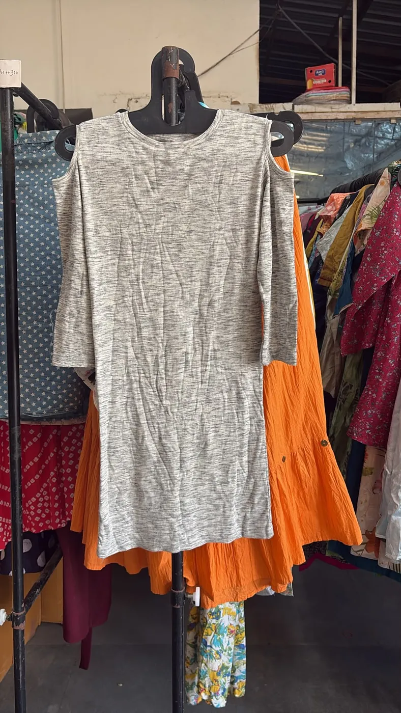 Grey Short dress