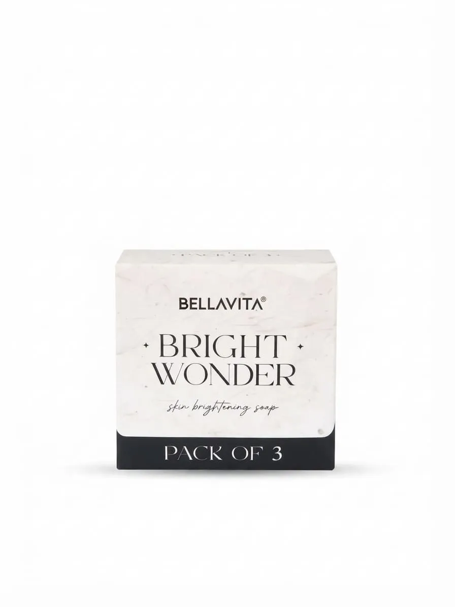 Bright wonder skin brightening soap