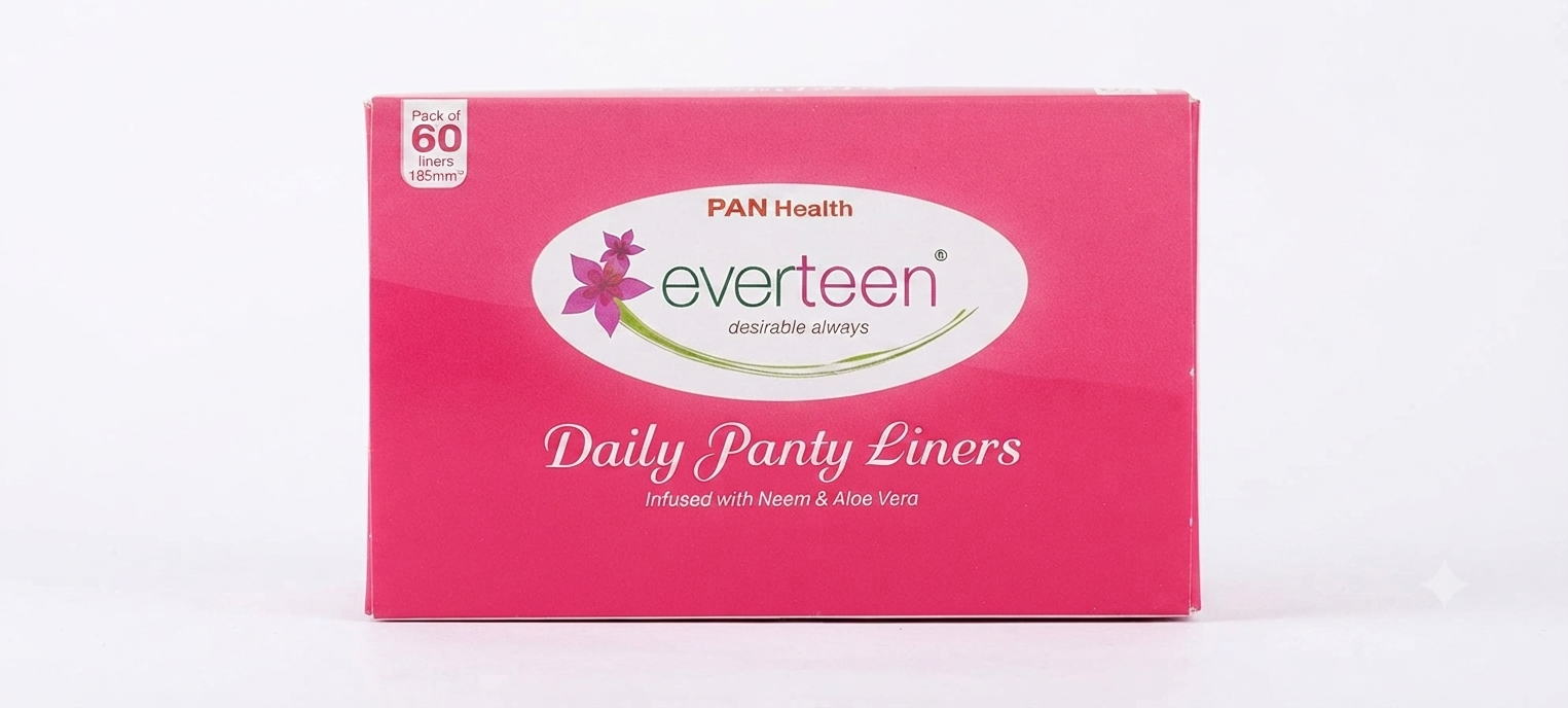 Pan health everteen daily panty liners