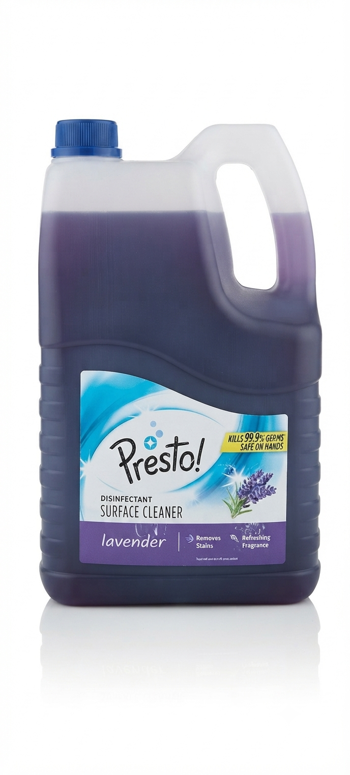 Presto disinfectant surface cleaner lavender