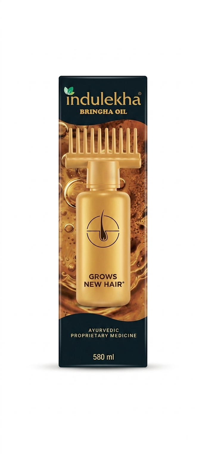 Grows new hair indulekha bringha oil