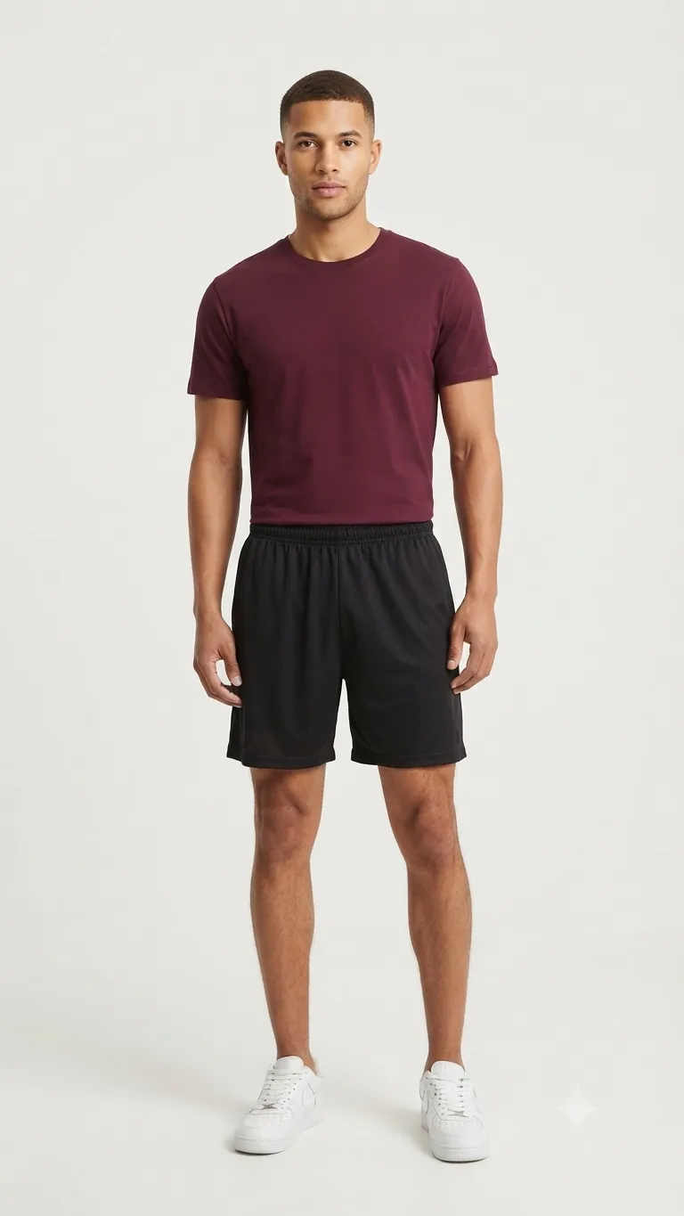 Black shorts