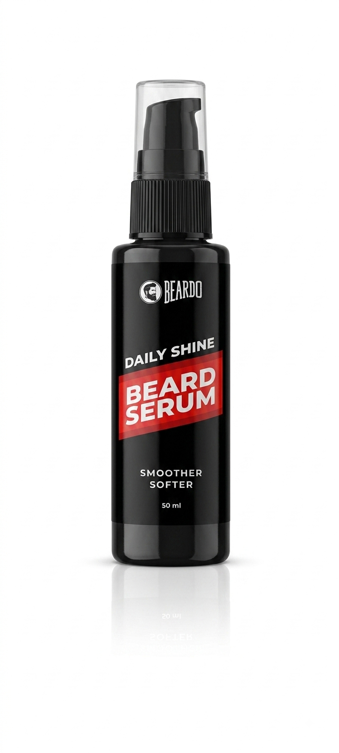 Beardo daily shine deard serum smoother softer