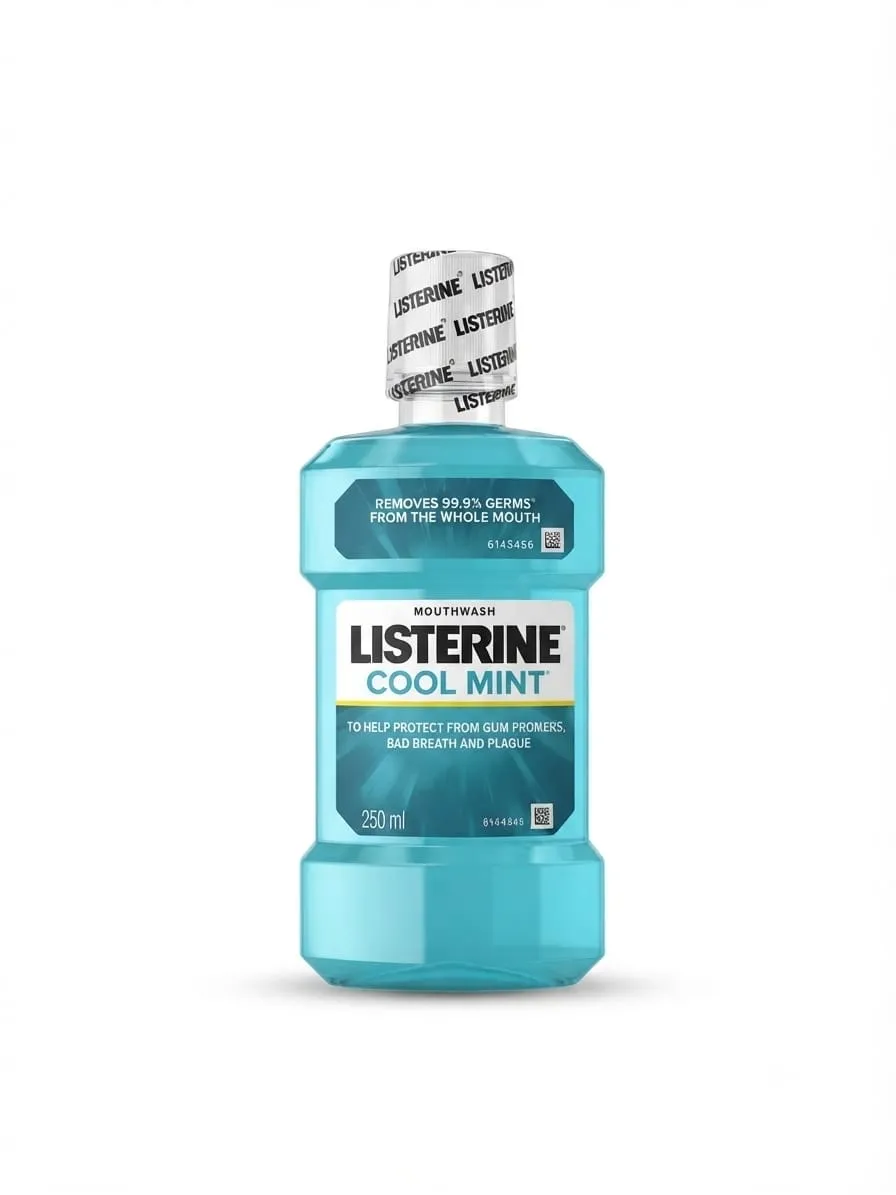 Listerine cool mint mouth wash