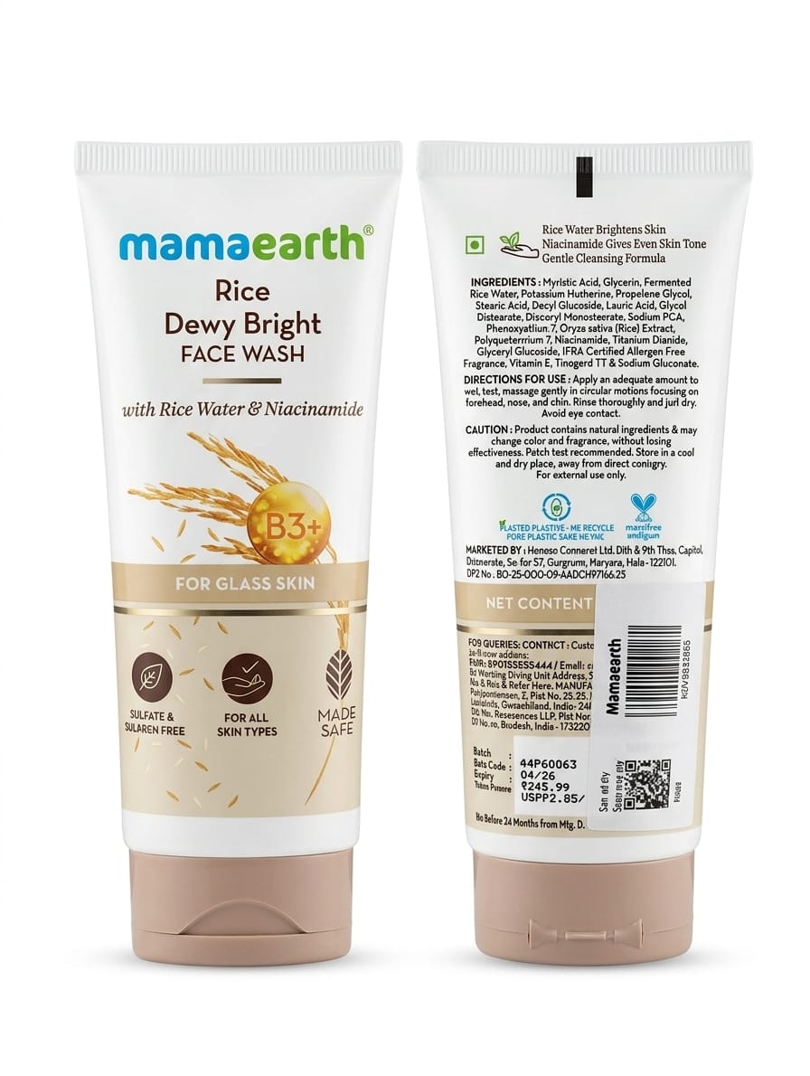 Mamaearth Rice Face Wash