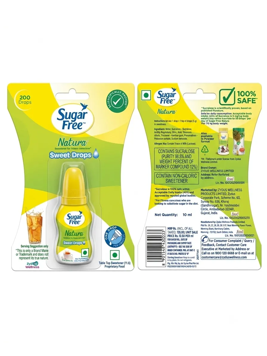 Sugar Free Sweet Drops