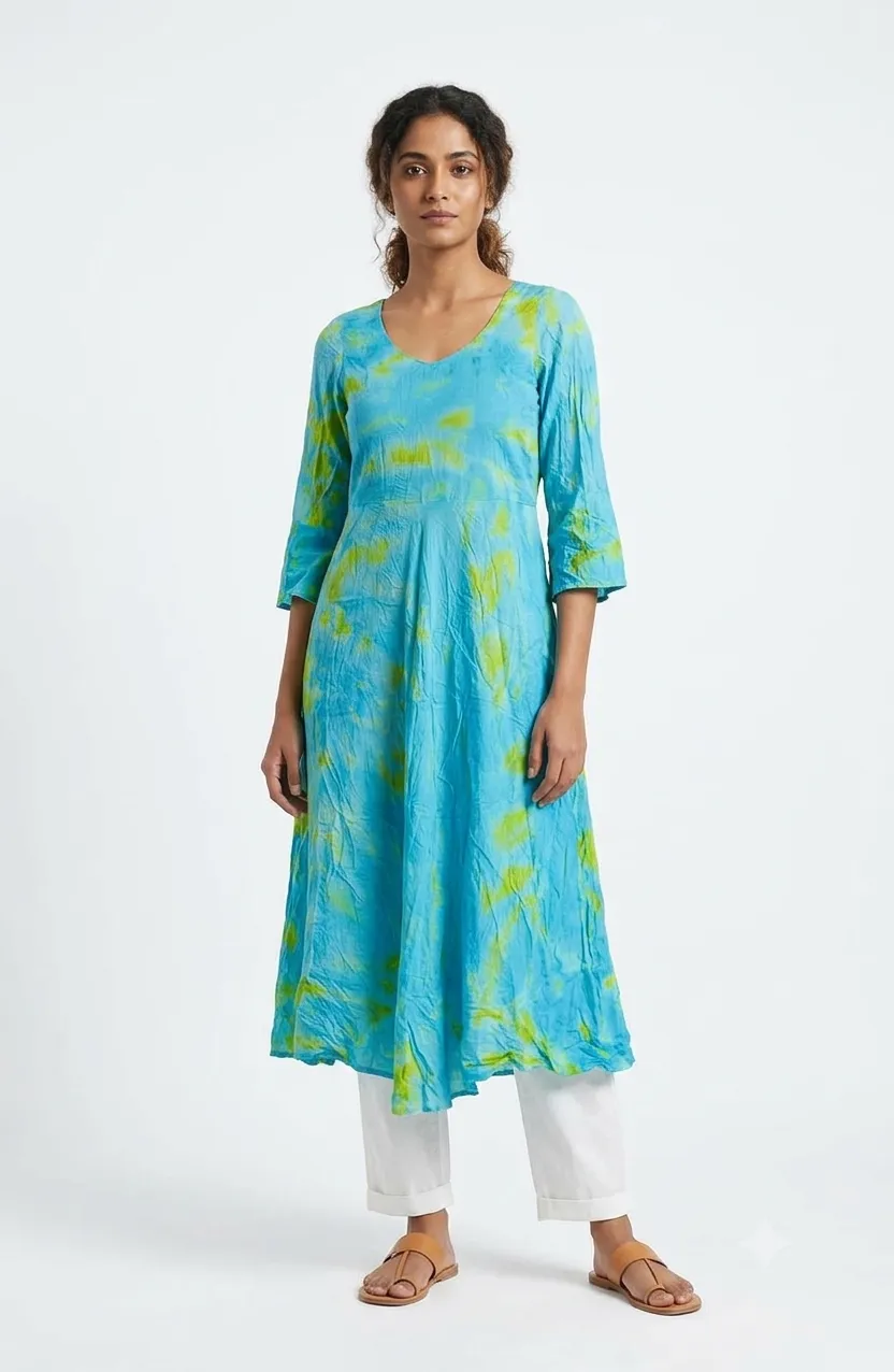 Blue Kurti 2